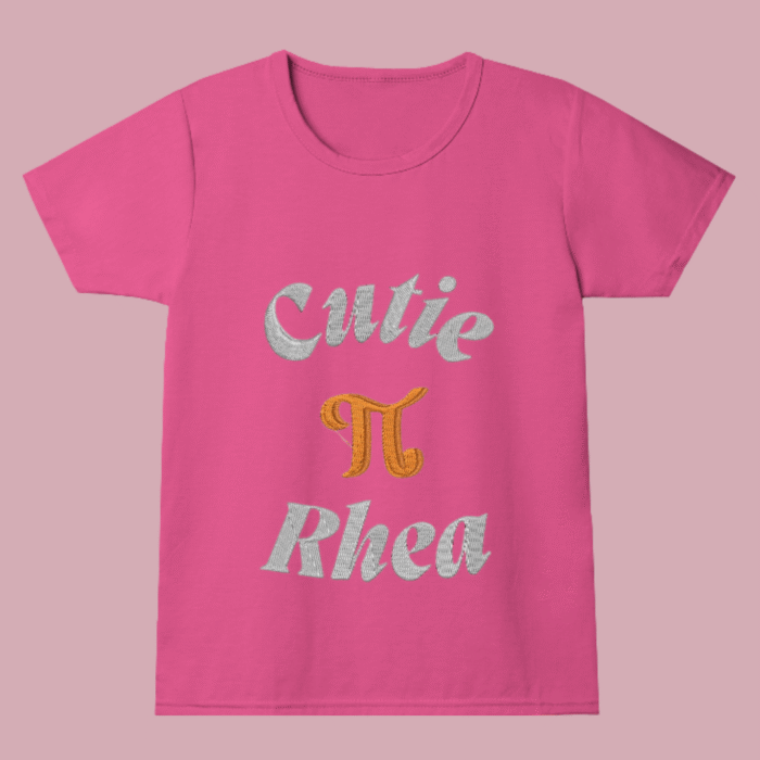 Cutie Pie with custom Name Tshirt for kids - Image 1