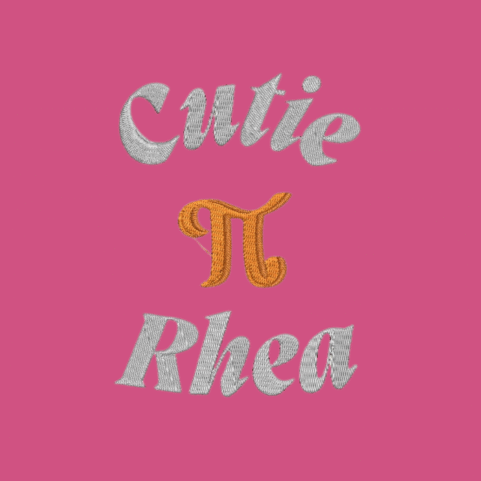 Cutie Pie with custom Name Tshirt for kids - Image 2
