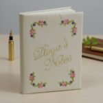 Notebook - your name and Art Embroidery-Design Divyas Notes