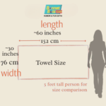 White Towel Embroidery With Custom Name - Image 2