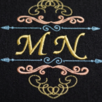 Custom Initials Embroidered Diary Edition - Image 2