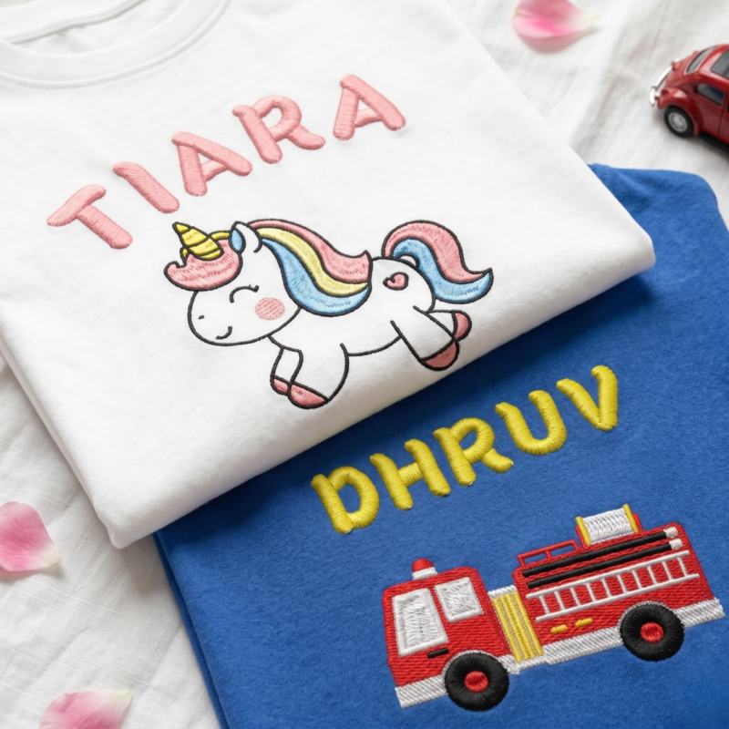 APA kids tshirts Websites Mockups-Kids embroidery
